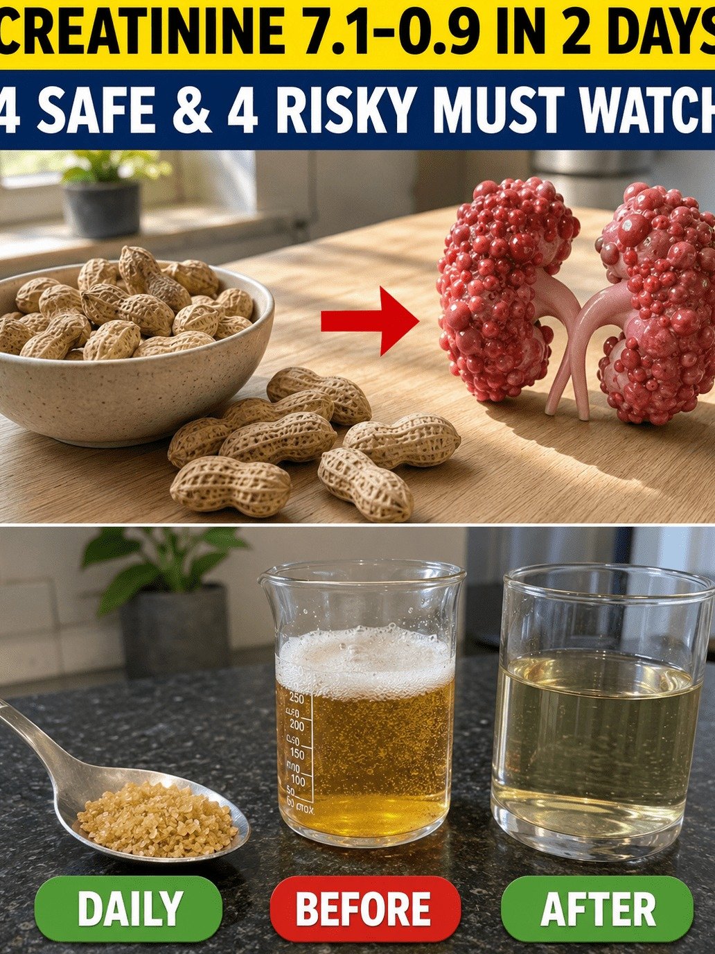 High Creatinine? Your Kidneys NEED These 4 Fats (And You MUST DITCH These 4 Risky Ones ASAP!)