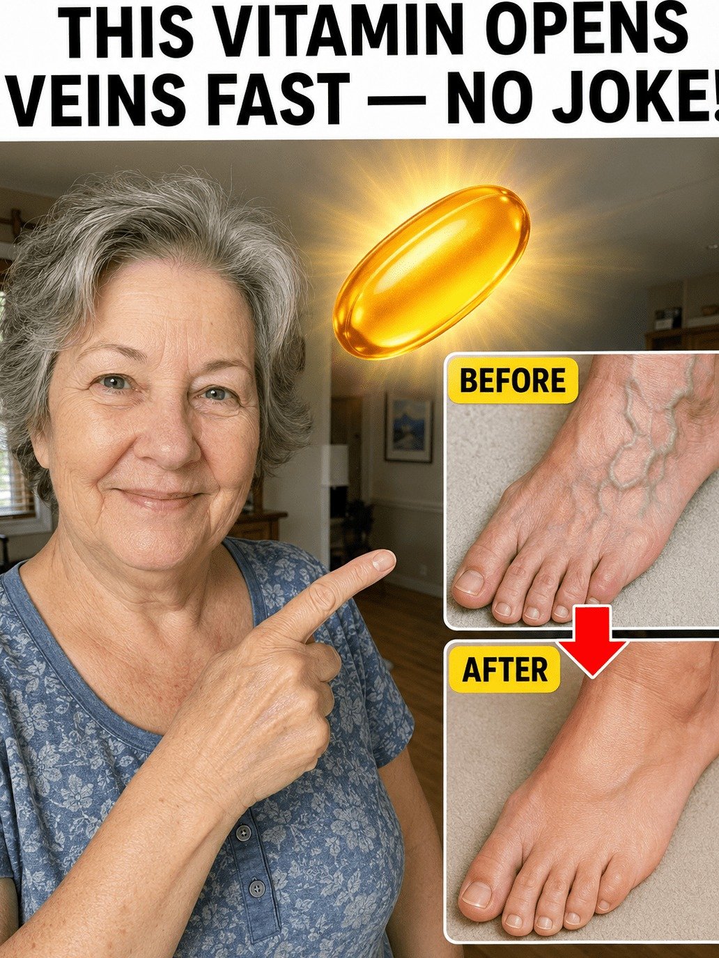 Tired of Heavy Legs? The *One* Vitamin That Could Revolutionize Your Circulation & Energy After 50!