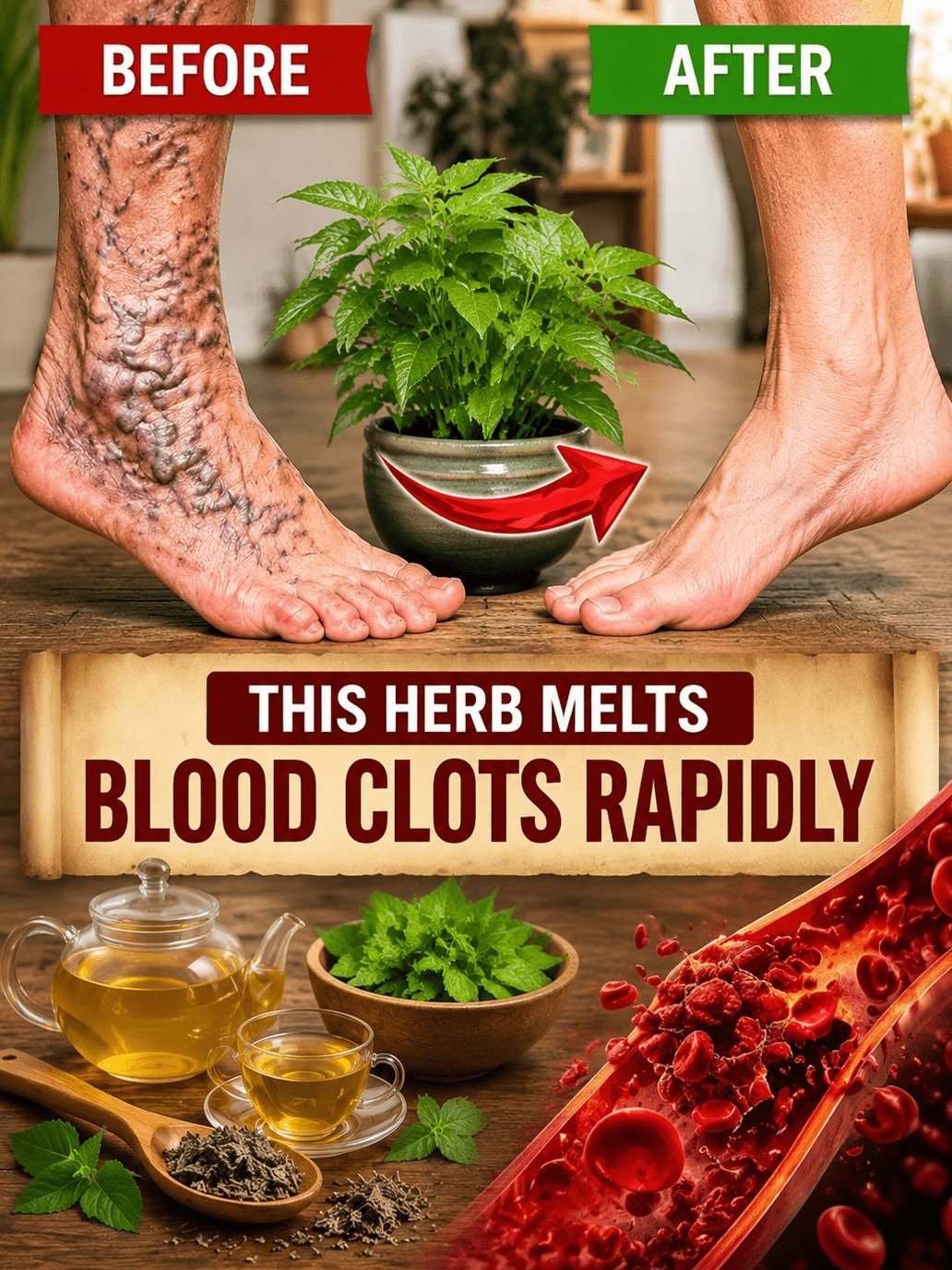 The #1 Potted Herb Most Seniors Over 60 Are Missing Out On (It Could Transform Your Leg Circulation!)