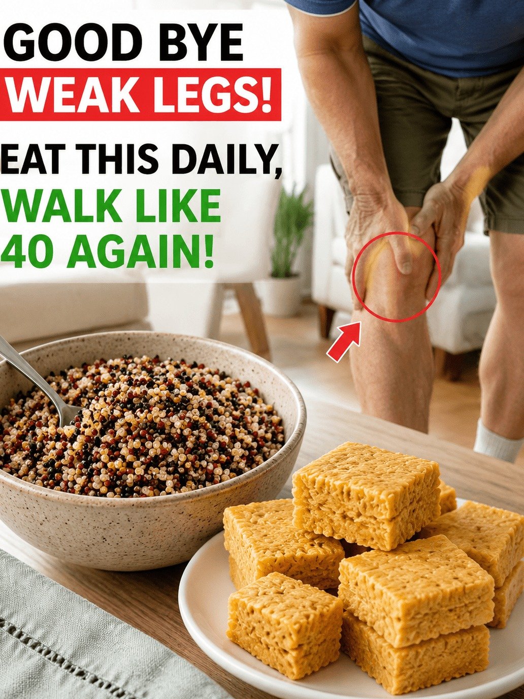 Unlock Unstoppable Legs After 80: The #1 Daily Food Secret That Could Transform Your Mobility!