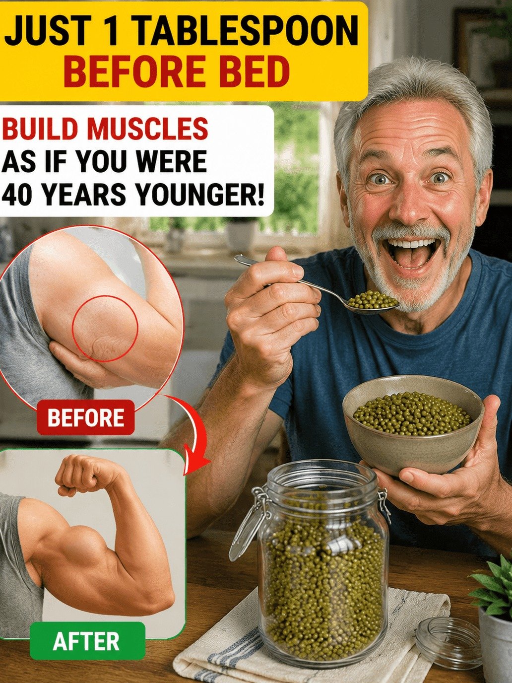 Seniors Over 70: Forget Eggs! This Tiny Seed Is the Muscle-Building Game-Changer You NEED to Know NOW