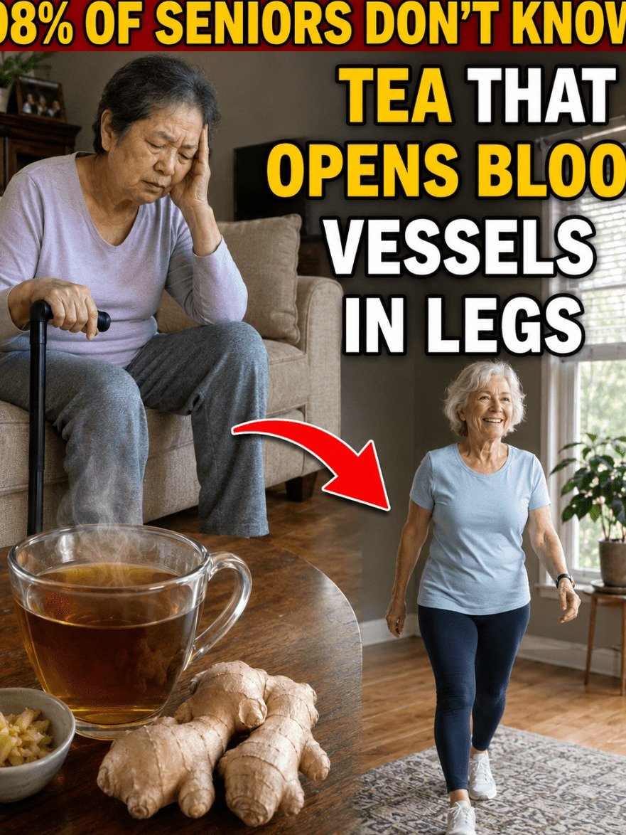 Feeling Wobbly? This 3-Step Warm Drink Routine Could Be Your Key to Rock-Solid Legs After 60!