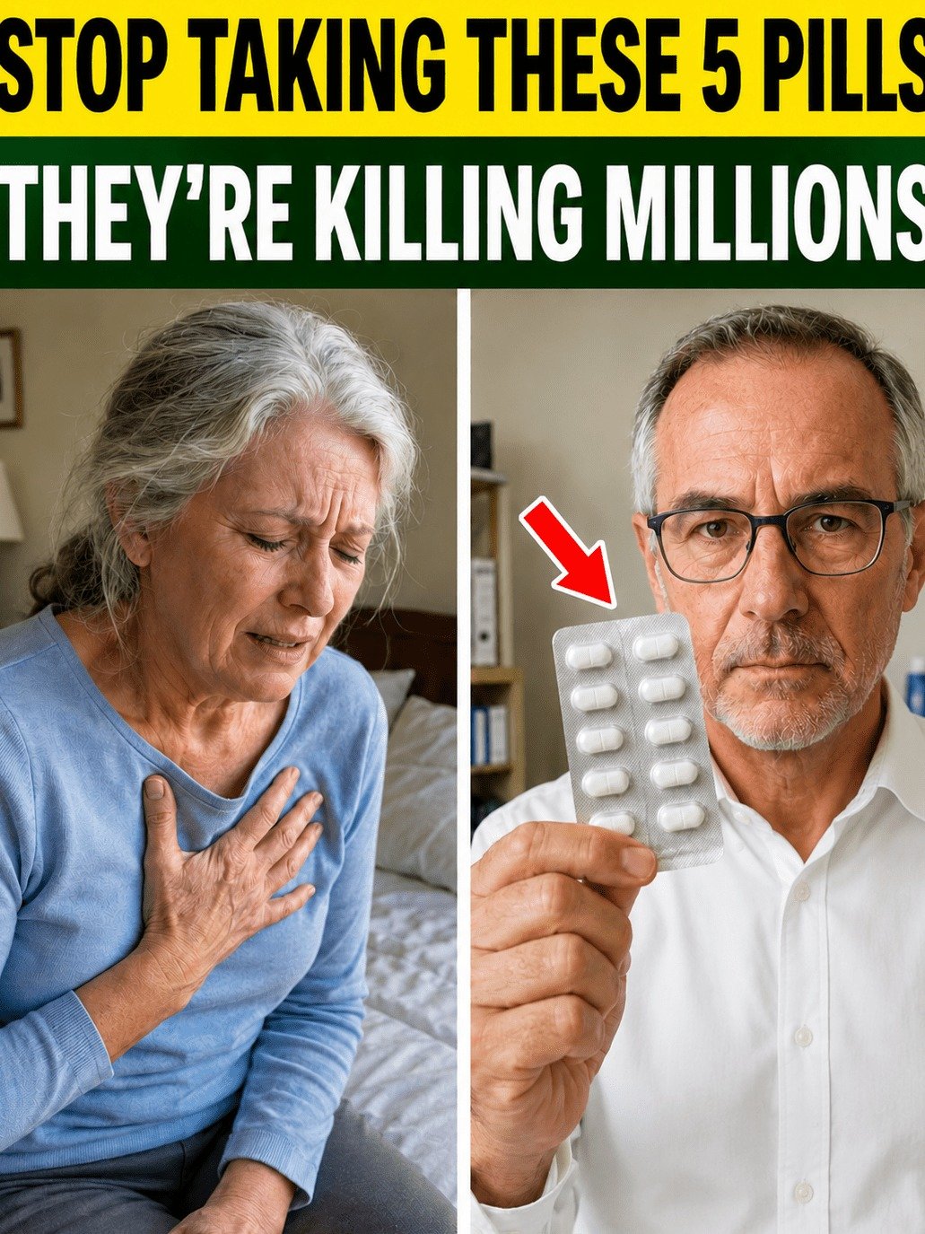 STOP Taking These 5 Common Medications (Until You Read This!) — Cardiologists Issue Urgent Heart Health Warning for Seniors