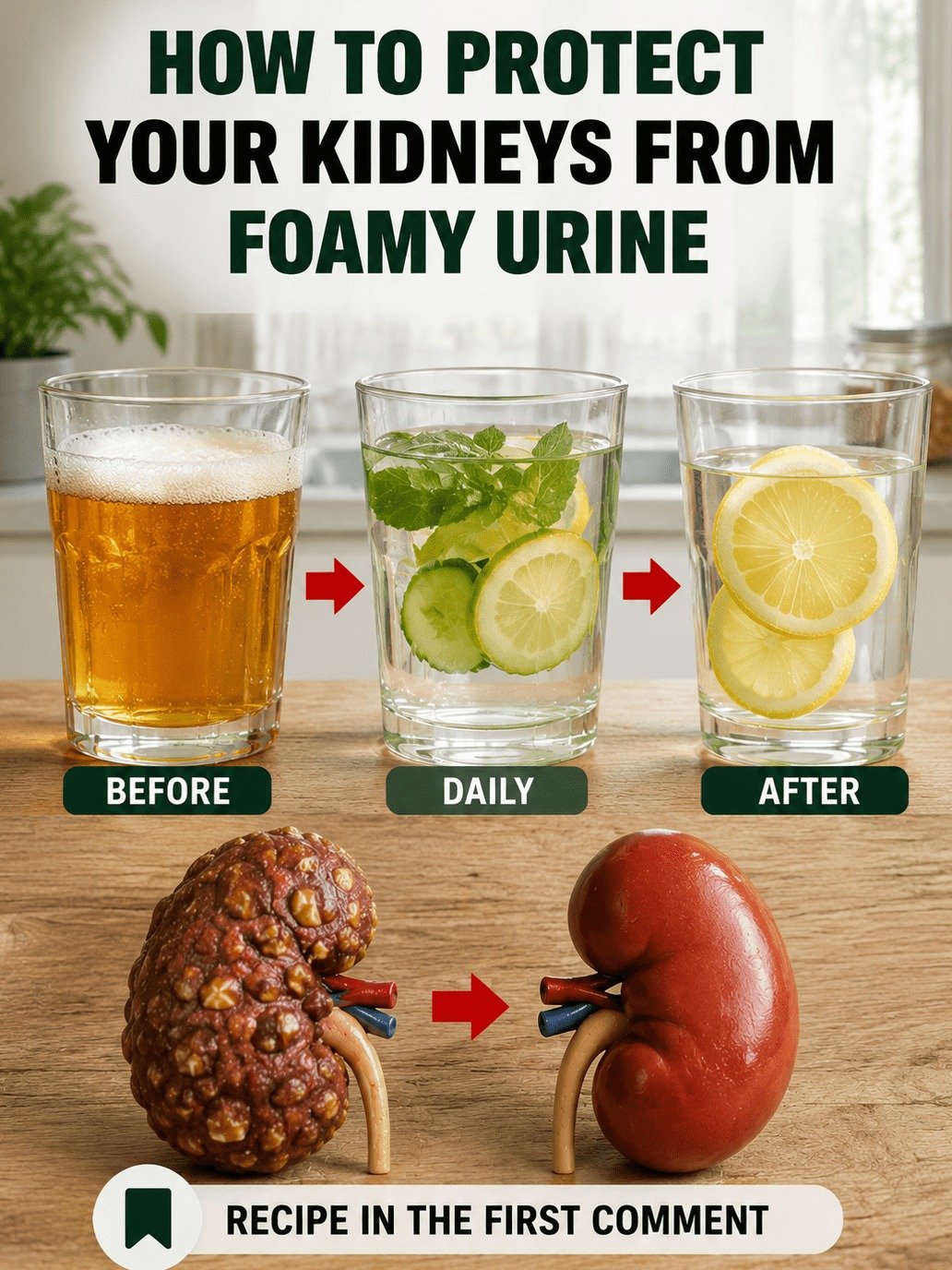 The #1 Drink Your Kidneys Need NOW: 10 Surprising Sips That Can Combat Proteinuria & Boost Renal Health!
