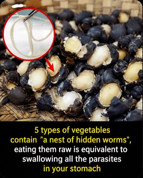 Urgent Warning: Stop Eating These 5 'Healthy' Vegetables Raw! They're Hiding Dangerous Parasites