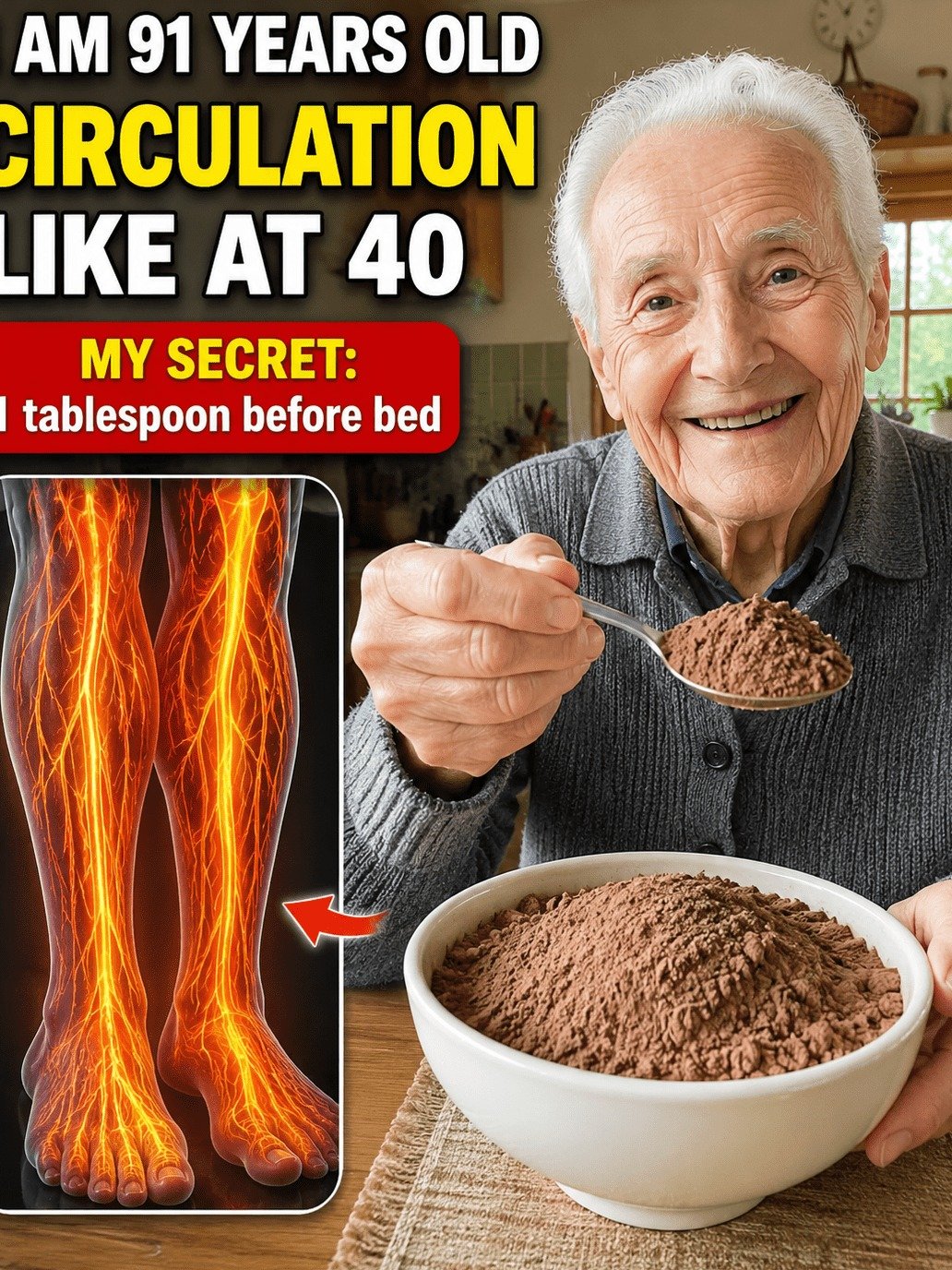 Unlock Effortless Comfort: The 2-Ingredient Bedtime Secret Seniors Are Using to Transform Tired Legs and Feet Overnight!