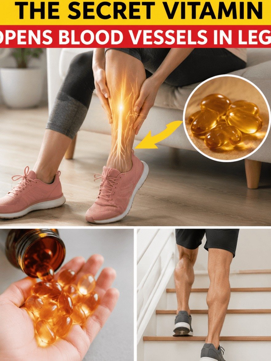 Seniors: Banish Agonizing Leg Cramps & Unlock Unstoppable Leg Strength with These 3 Vitamins (The Last One Is a Game-Changer!)