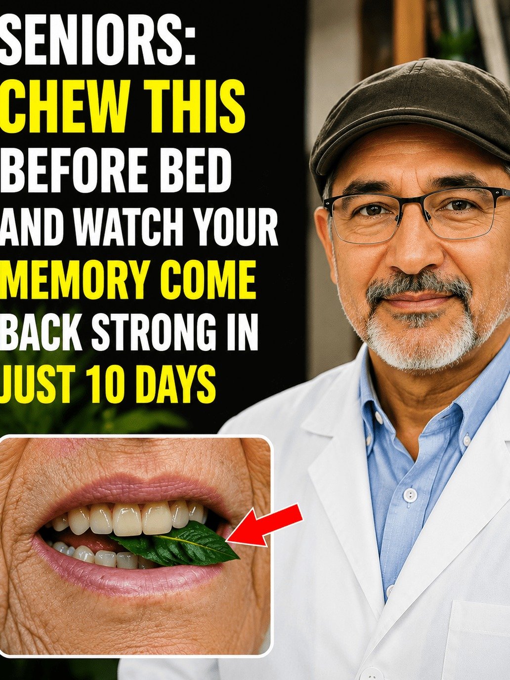 Forget Everything? Chew THIS Simple Herb Before Bed and Skyrocket Your Memory in Just 10 Days!