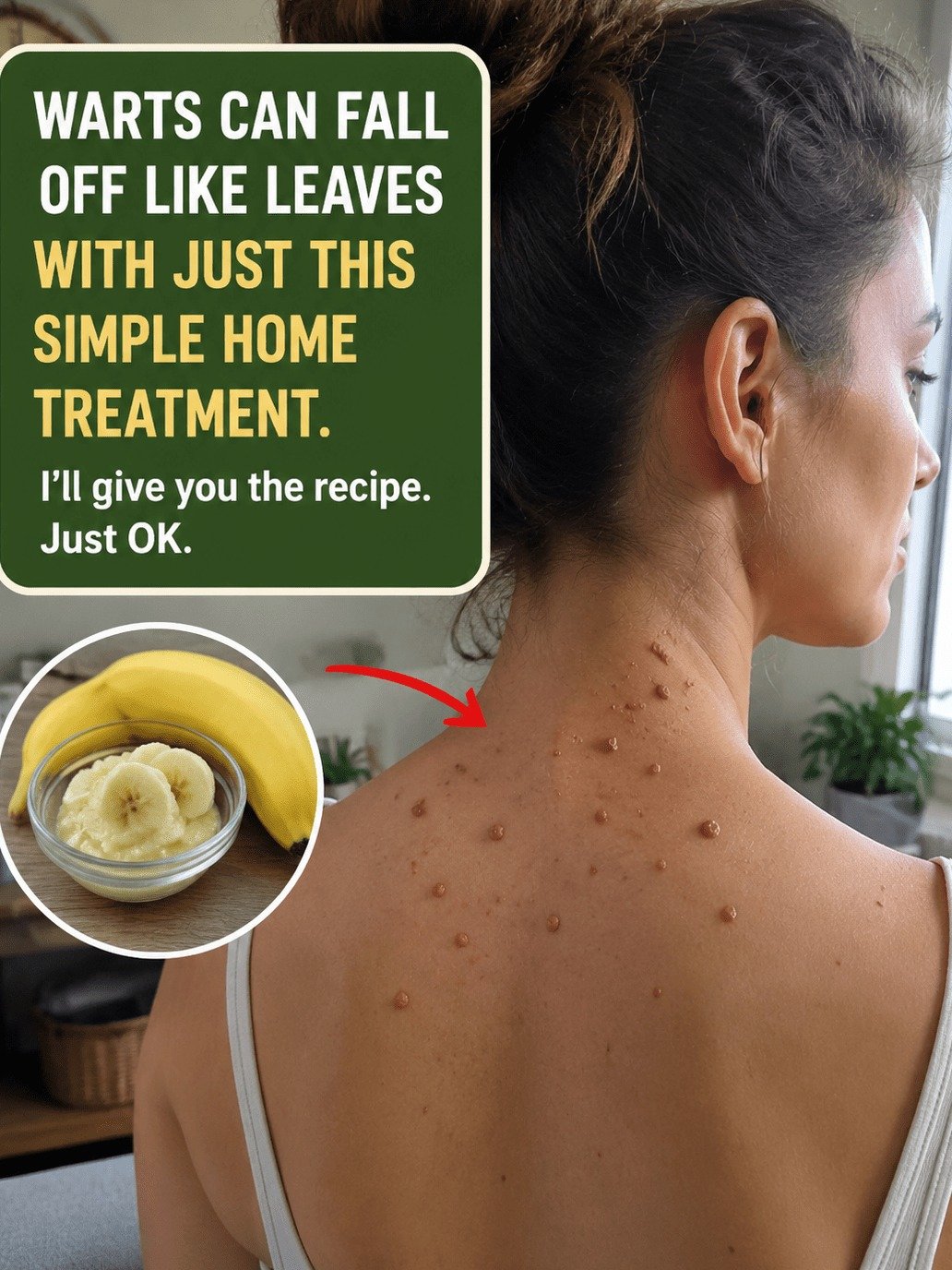 Don't Throw It Out! The 3 Shocking Banana Peel Secrets That Could Transform Your Skin and Banish Warts Naturally
