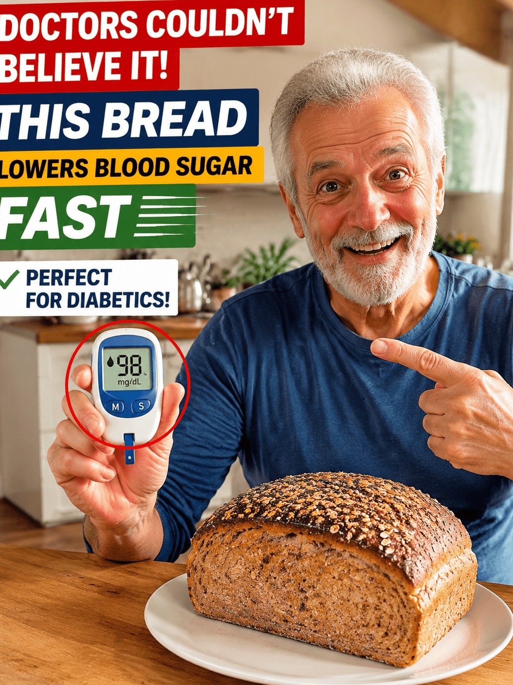 Crush Blood Sugar Spikes: 5 Unexpected Breads That Keep You Stable All Day (Don't Skip #3!)