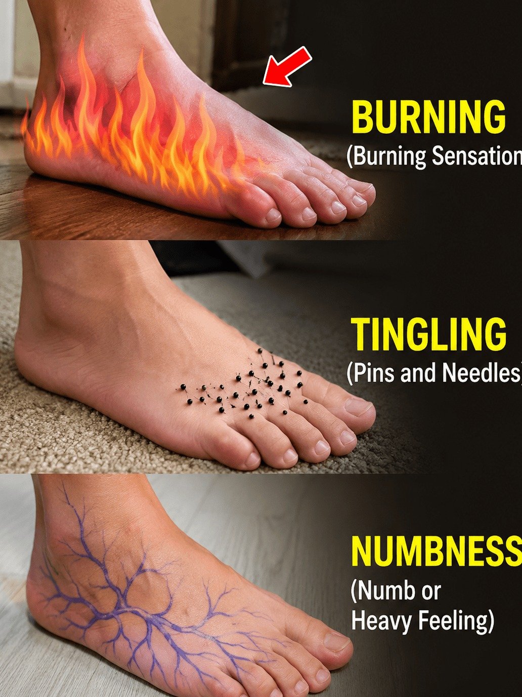 The Unseen Threat: Why Your Feet Are Burning, Numb, or Tingling — And 7 Shocking Ways to Find Relief