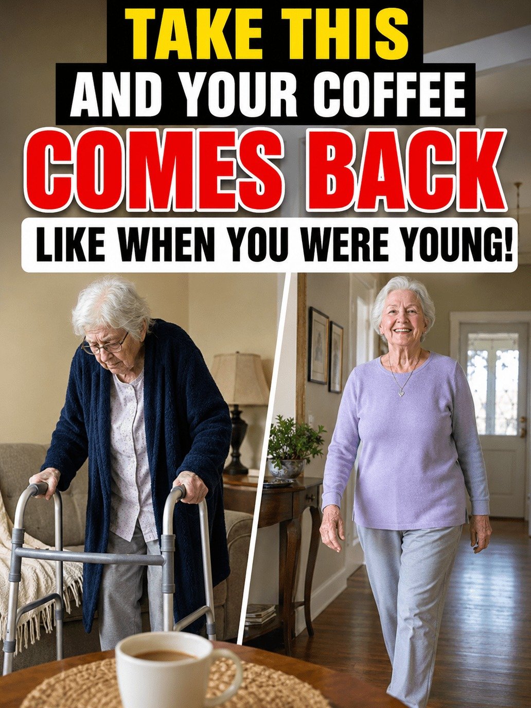 The 3-Tea Ritual That Could Transform Your Mobility After 60 – Walk Like You're Young Again!