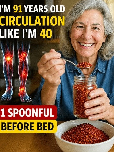 Seniors, Are Your Legs Heavy? This ONE Bedtime Spoonful Could Unlock Perfect Circulation & Comfort Overnight!