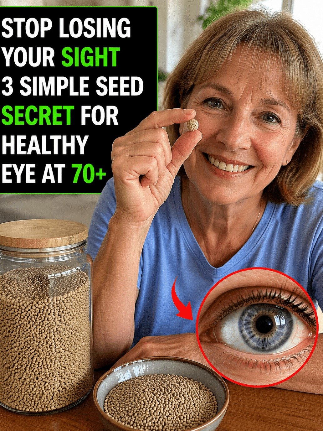 Seniors, Don't Miss Out! The 3 Seeds & 1 Fruit That Can Transform Your Vision After 60