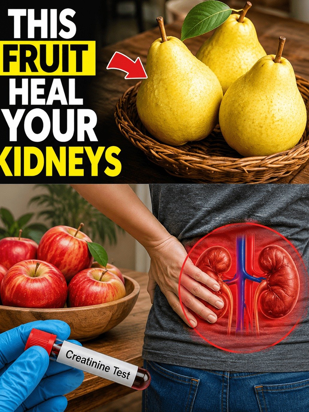 The 3 Everyday Fruits Your Kidneys Are Silently Begging You To Eat (And 3 Popular Ones To IMMEDIATELY Stop For High Creatinine!)