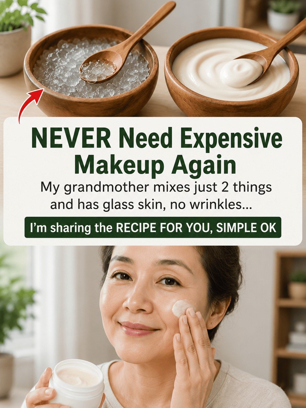 STOP Wasting Money! This 3-Ingredient DIY Night Mask Guarantees a Youthful Glow by Morning (No More Dull Skin!)