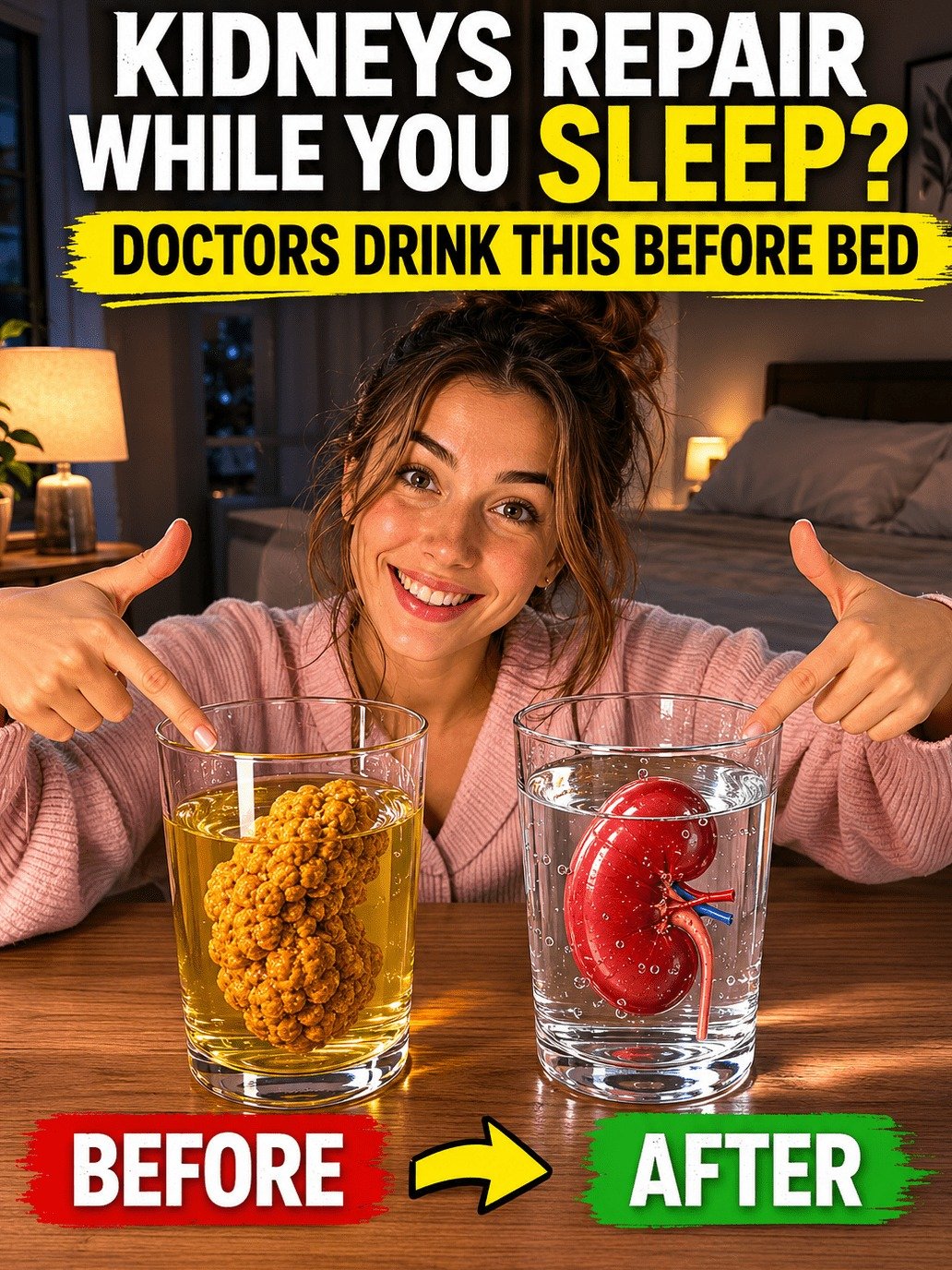 Uncover the 4 Secret Bedtime Drinks Your Kidneys CRAVE (Plus the Unexpected Tart Twist for Deeper Sleep!)