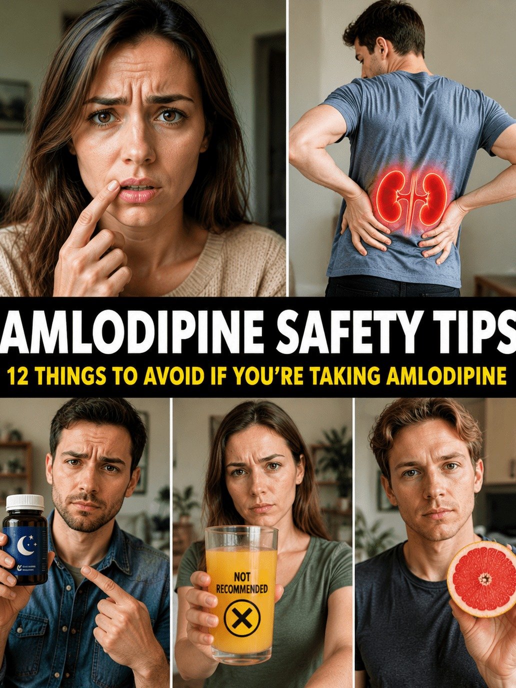 12 CRITICAL Amlodipine Mistakes You're Making (And How To Fix Them INSTANTLY!)