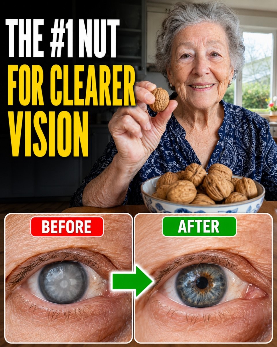 Forget Blurred Vision: The #1 Nut That Could Be Your Secret Weapon for Crystal-Clear Sight After 60!