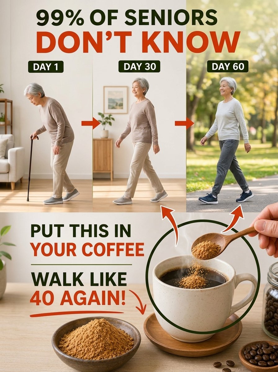 The Golden Secret: Why Seniors Are Adding THIS Spice to Their Coffee Every Morning for Unbelievable Comfort and Mobility