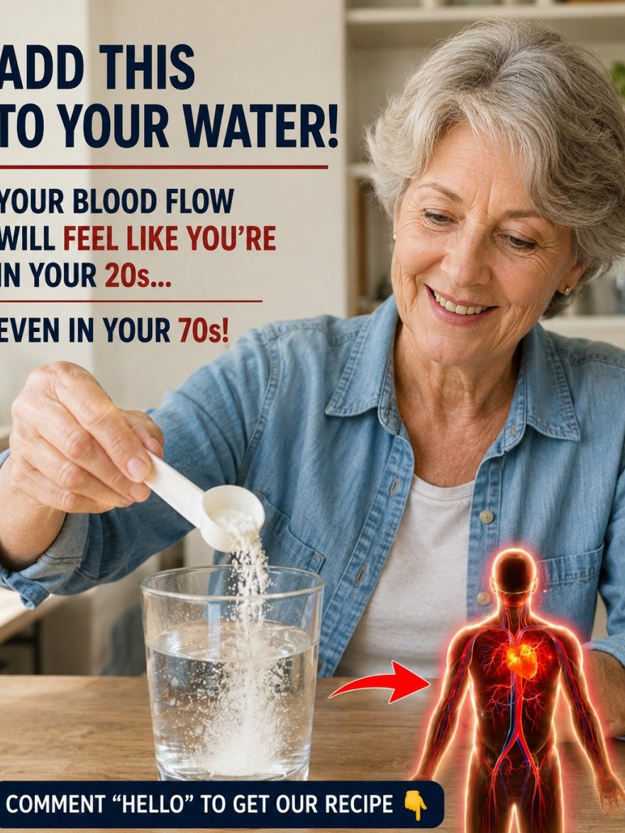 The 1-Minute Daily Water Trick Older Adults Are Using to UNLOCK Unstoppable Energy & Circulation