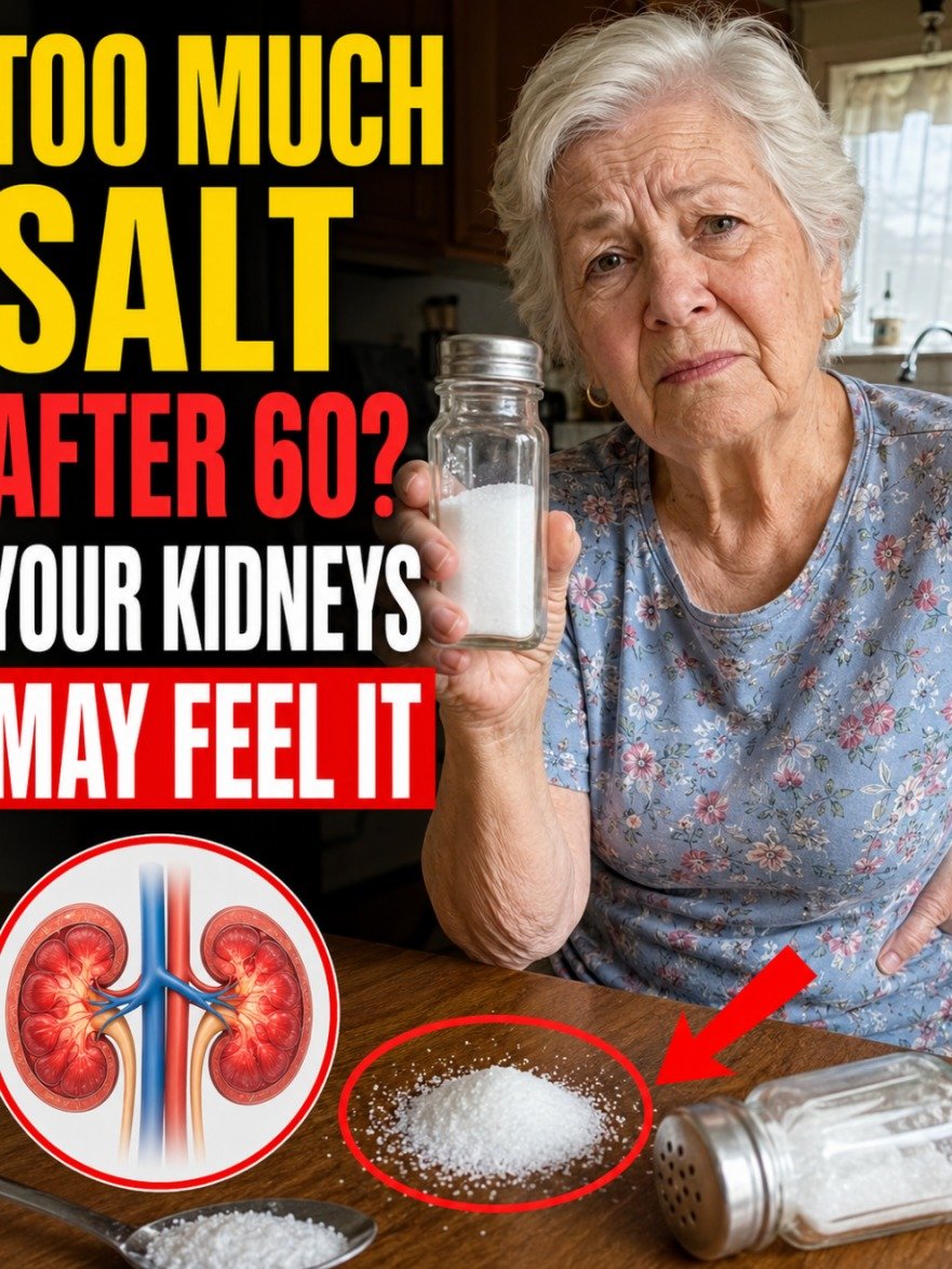 WARNING: If You're Over 60, This Common Salt Habit Is Silently Damaging Your Kidneys (And How To Stop It NOW!)