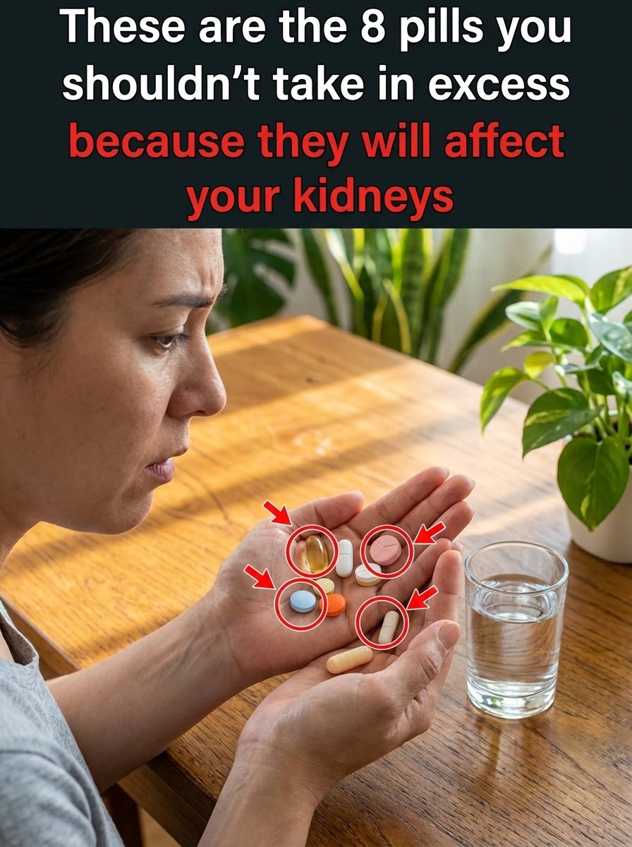 WARNING: These 8 Common Pills Are Quietly Damaging Your Kidneys – And Why They're Still On Shelves!