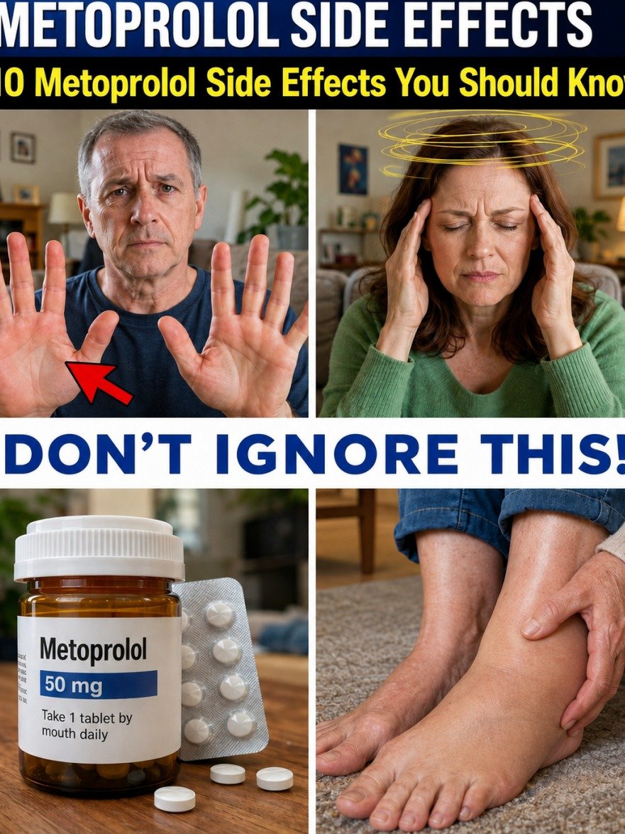 Feeling 'Off' on Metoprolol? Don't Miss These 10 Overlooked Side Effects Your Doctor Might Not Mention!
