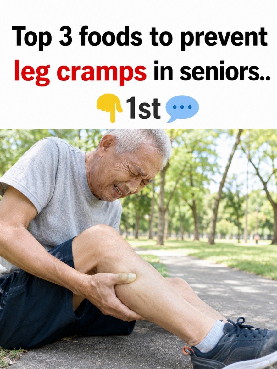 Waking Up with Agonizing Leg Cramps? These 3 Everyday Foods Can TRANSFORM Your Nights (Seniors, Don't Skip This!)