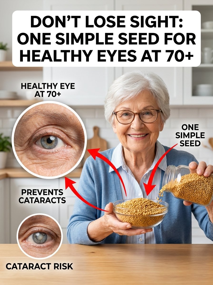 The ONE Tiny Seed That Could Revolutionize Your Vision After 70 (Don't Miss Out!)