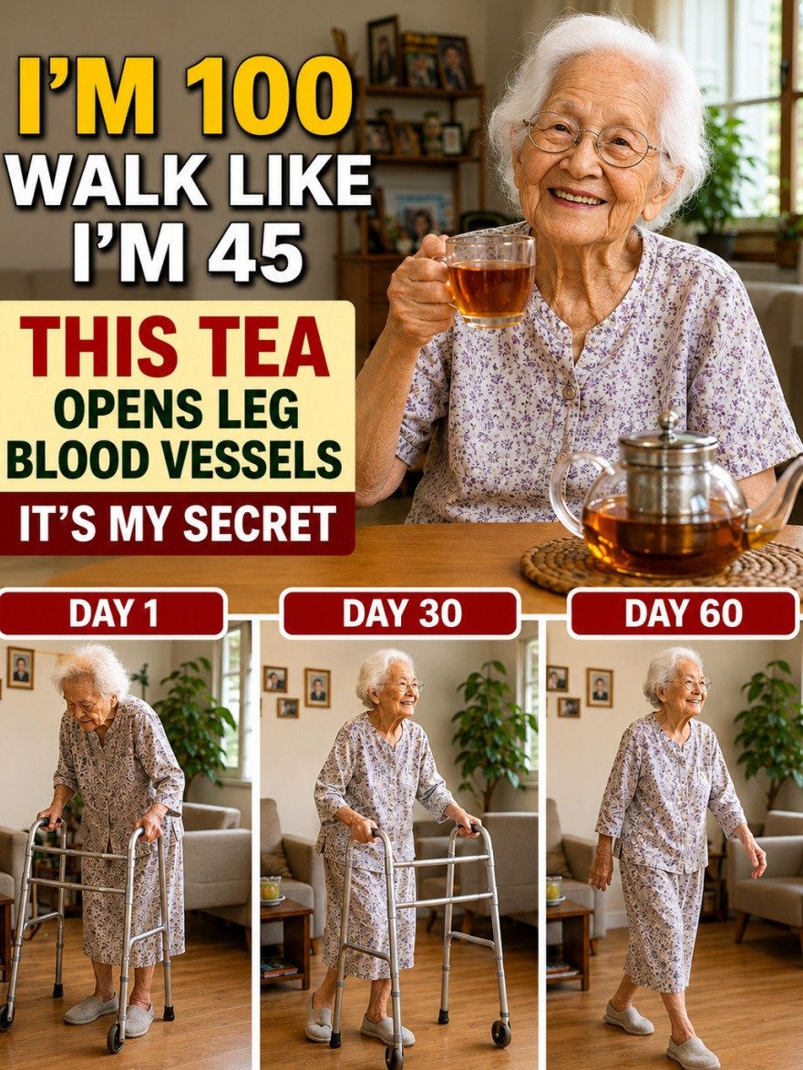 Over 60? The 3 Teas That Could REVOLUTIONIZE Your Legs & Restore Unshakeable Confidence!