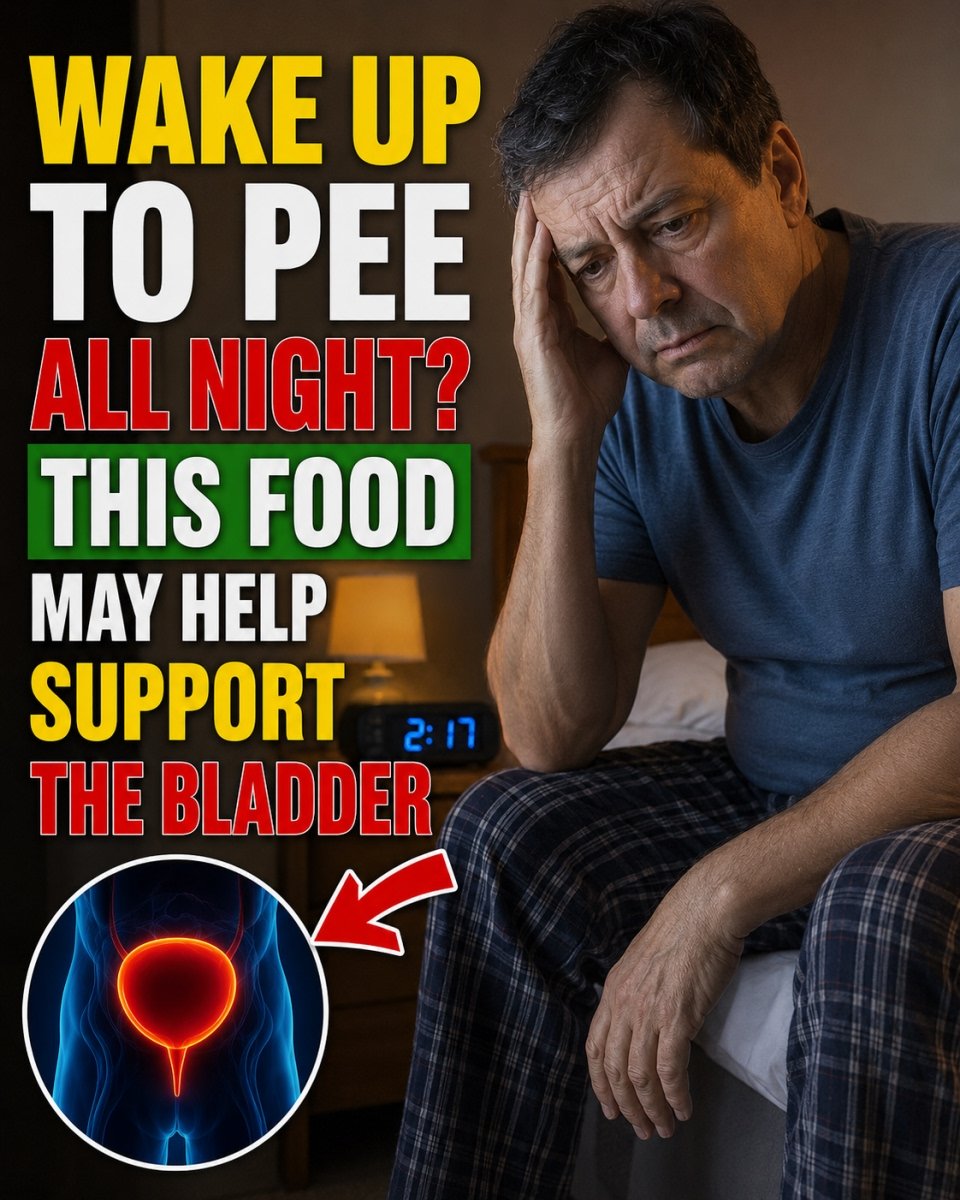 Over 60? Stop Waking Up to Pee! The #1 Food You're Missing That Could Give You Your Nights Back