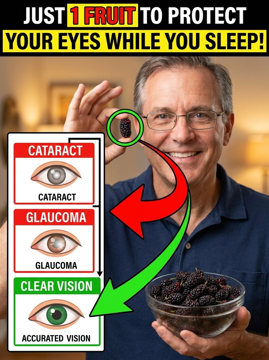 Eyes Feel Drained? The #1 Nighttime Fruit That Repairs Your Vision While You Sleep (You'll Regret Not Knowing This!)
