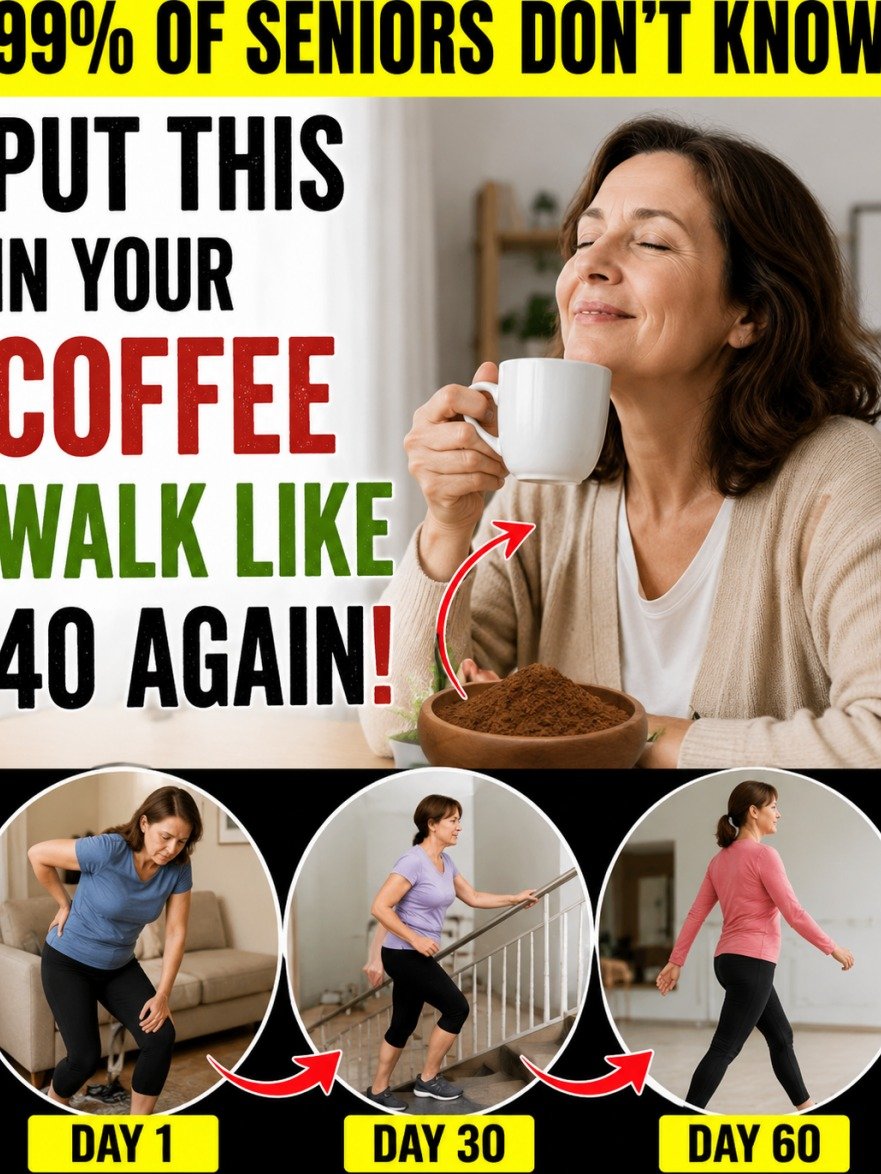 Seniors Are Raving! This ONE Simple Coffee Trick Unlocks UNSTOPPABLE Energy & Comfort (Don't Miss Out!)