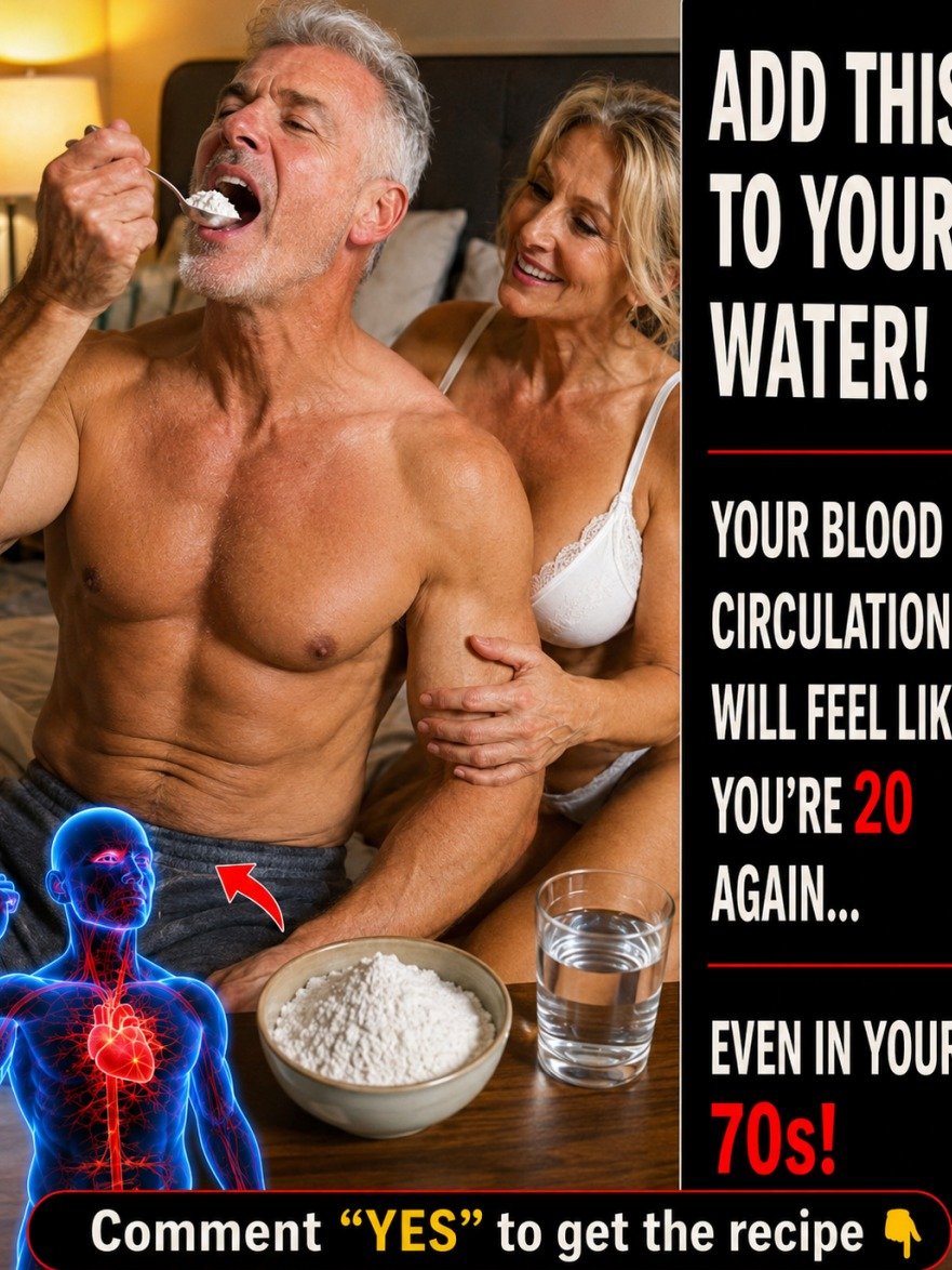 Seniors, Stop Drinking Plain Water! This ONE Mineral Unlocks INSTANTLY Better Circulation (You'll Feel the Difference)