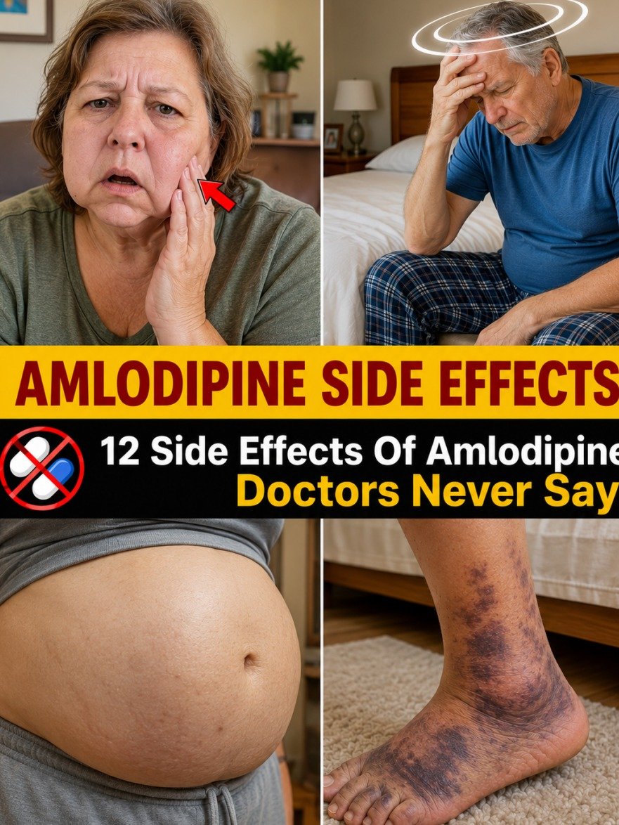 Taking Amlodipine? You WON'T Believe These 12 Hidden Side Effects Your Doctor Might Miss!