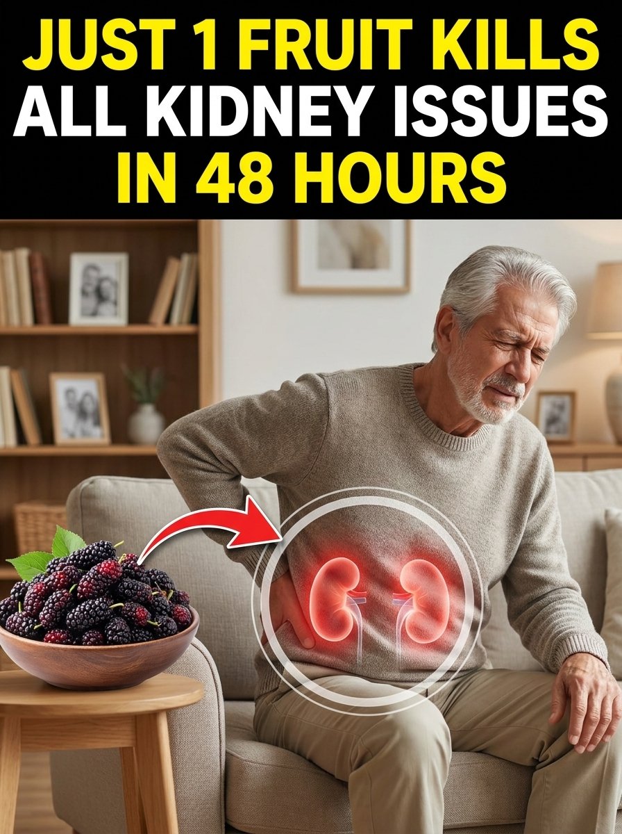 High Creatinine After 60? The 4 Bedtime Fruits Your Kidneys Are Secretly Craving (And Why You Need Them Tonight)