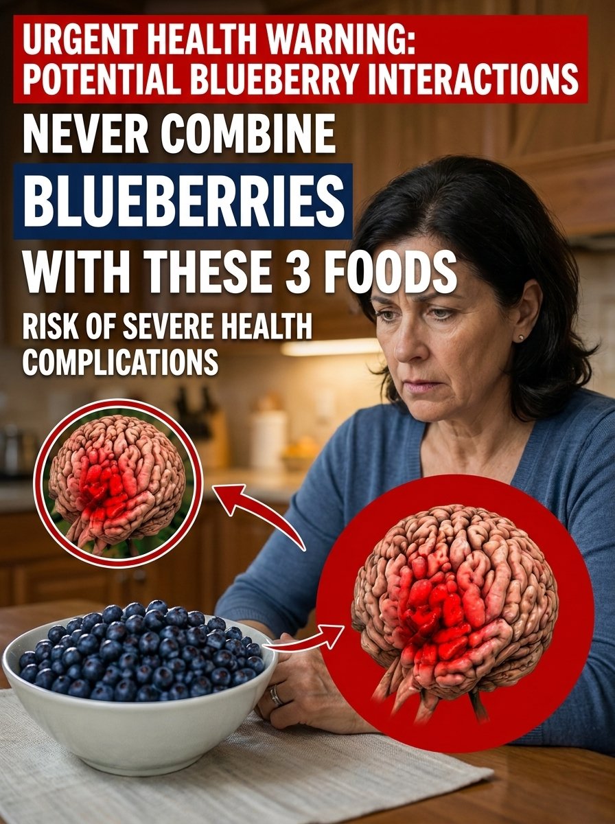 WARNING: Stop Eating Blueberries With THESE 3 Foods (Seniors, You're Missing Their Full Power!)