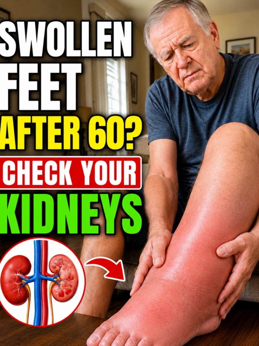 Doctors Are Warning: If Your Feet Swell After 60, This Could Be the Early Sign You CANNOT Ignore!