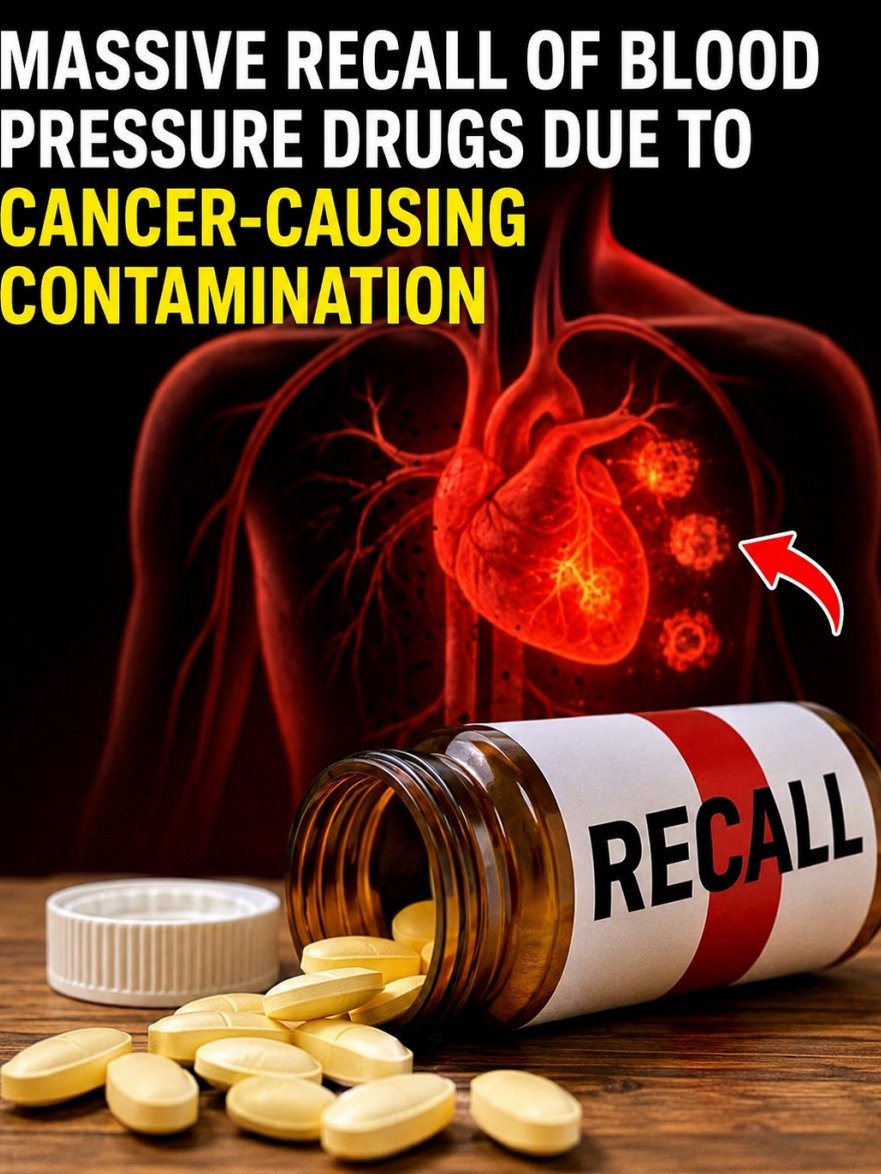 URGENT: Is Your Blood Pressure Medication on the Recall List? Nearly 600,000 Bottles Pulled Over Cancer Risk – What You MUST Do Now!