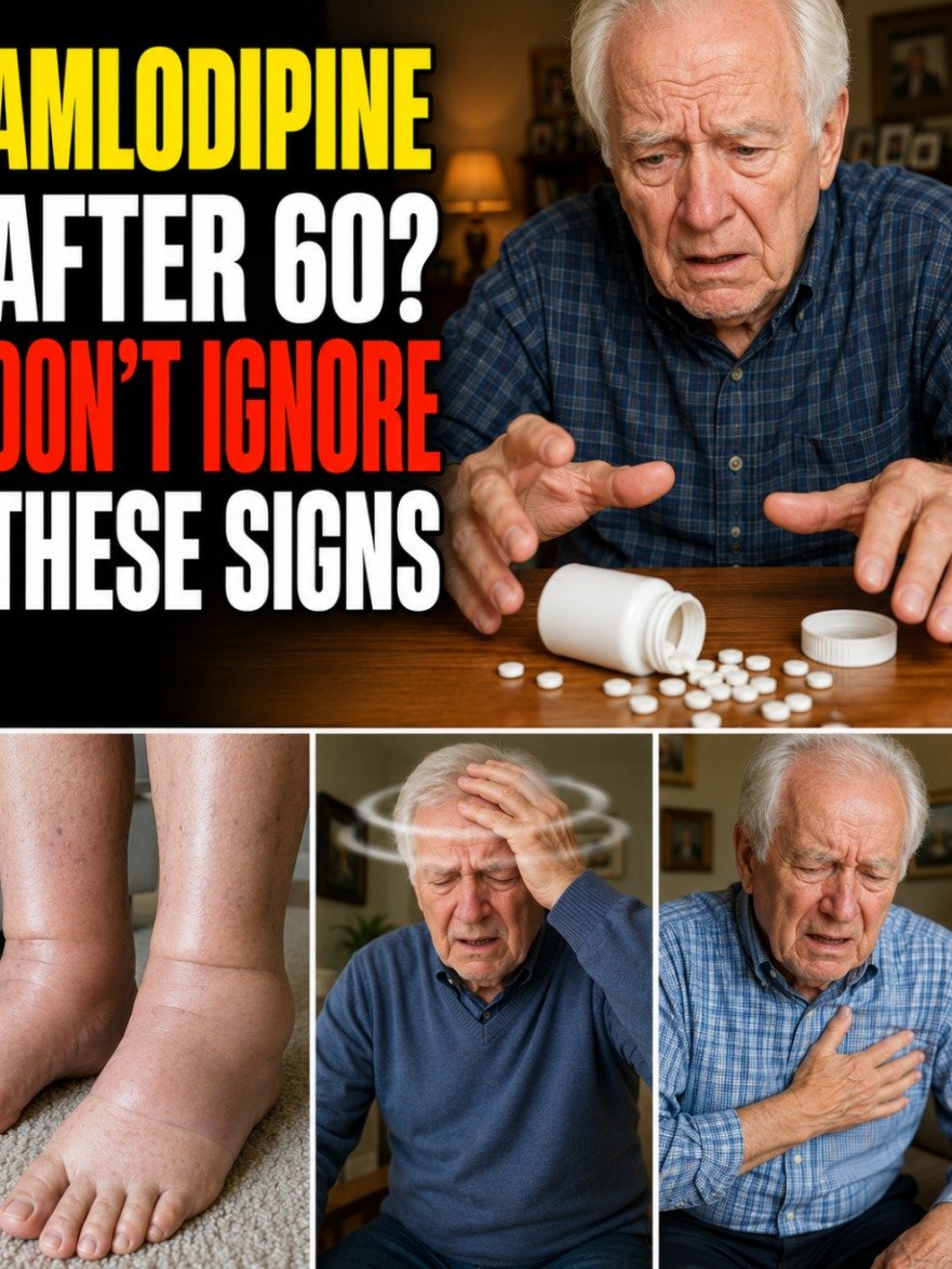 Amlodipine After 60: The 3 'Harmless' Body Changes You ABSOLUTELY CANNOT Afford To Miss (Your Health Depends On It!)