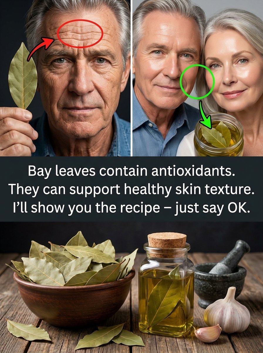 The Pantry Secret 99% of Women Over 60 Are Missing Out On: How Bay Leaves Can Transform Your Skin!