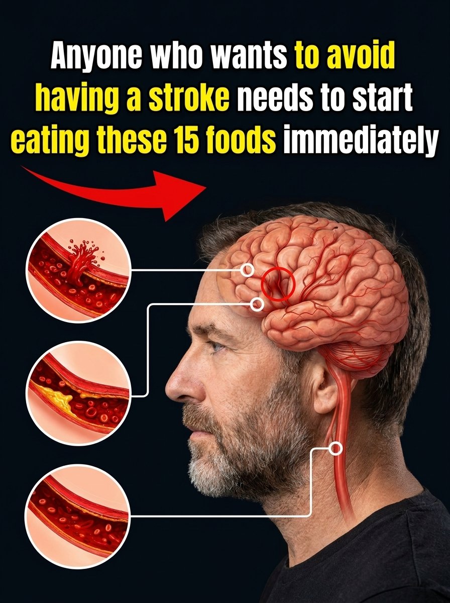 Don't Wait! These 15 Everyday Foods Could SLASH Your Stroke Risk Starting TODAY