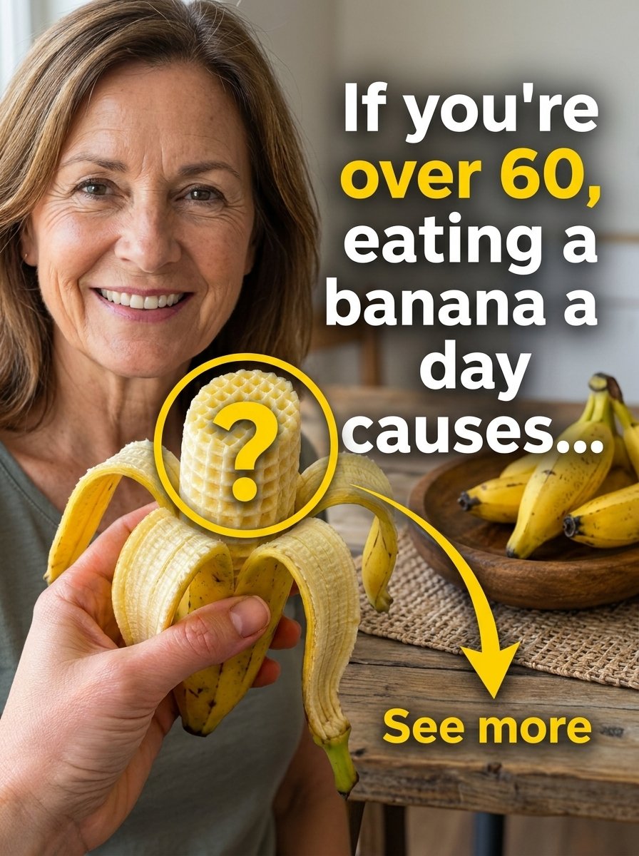 Over 60? Eating ONE Banana a Day Unlocks THESE 7 Surprising Health Benefits!