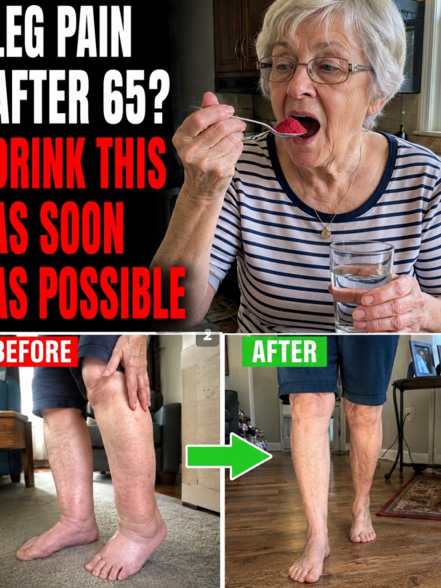 Is *This* The Missing Piece For Lighter, Energized Legs After 65? (A Daily Drink You NEED To Try!)
