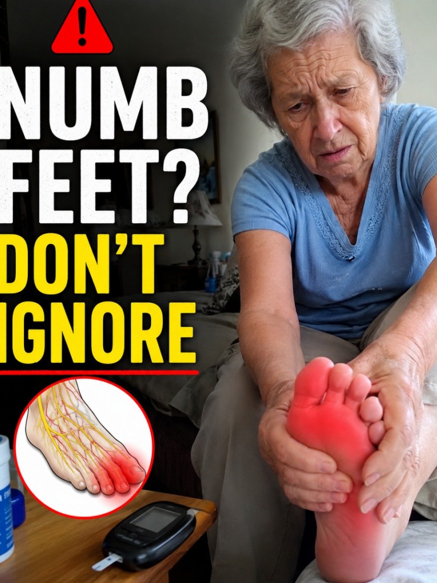 The Silent Signal You CANNOT Ignore: Why Your Numb Feet Are a Critical Health Warning (Especially After 60!)
