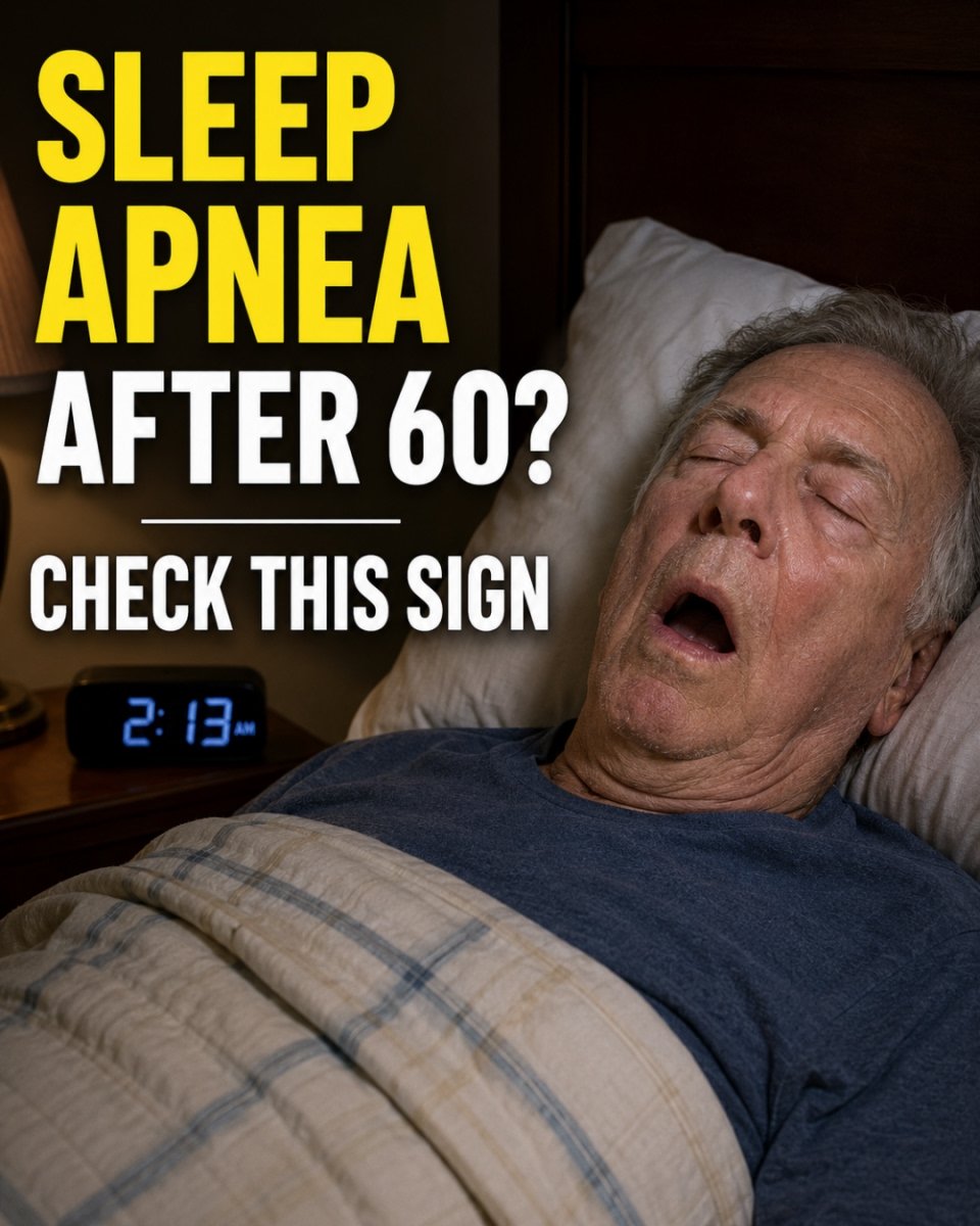 Over 60 and Exhausted? The SHOCKING Nighttime Sign Everyone Misses (It's NOT Just Snoring!)