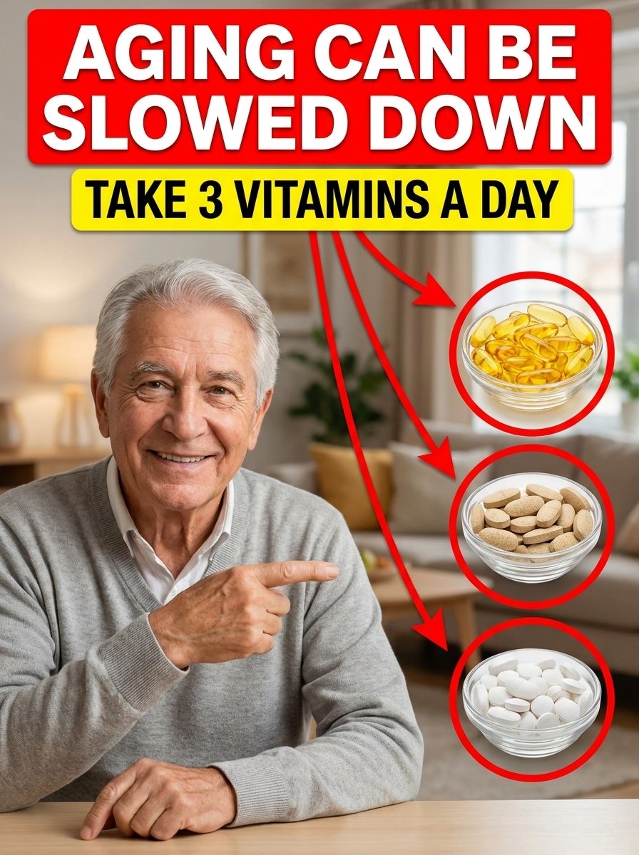 Feeling Tired After 50? These 3 OVERLOOKED Vitamins Are Your Secret Weapon for Ageless Energy & Health!